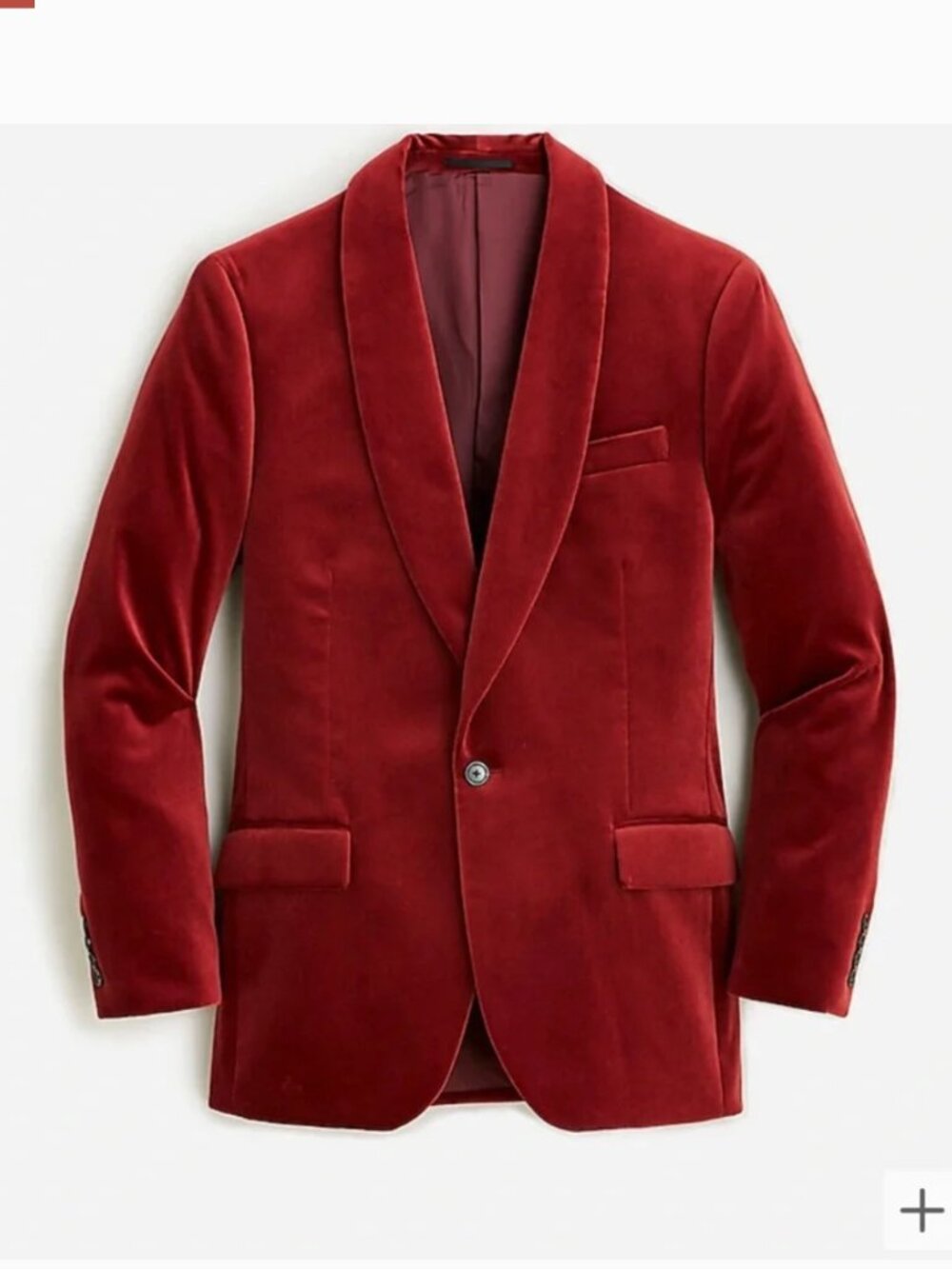 J Crew Ludlow Velvet Blazer Shawl Lapel Collar Dinner Jacket